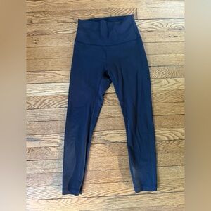 lululemon Wunder Train High Rise Crop - Size 4